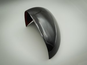 Dodge Hornet Mirror Covers - Carbon Fiber - Caps - Feroce Carbon